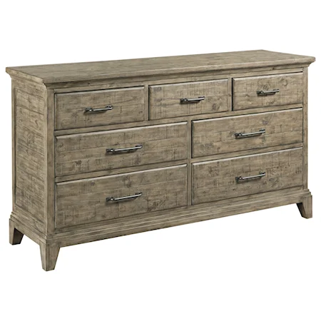 Farmstead Solid Wood Dresser with Removable Jewelry Tray